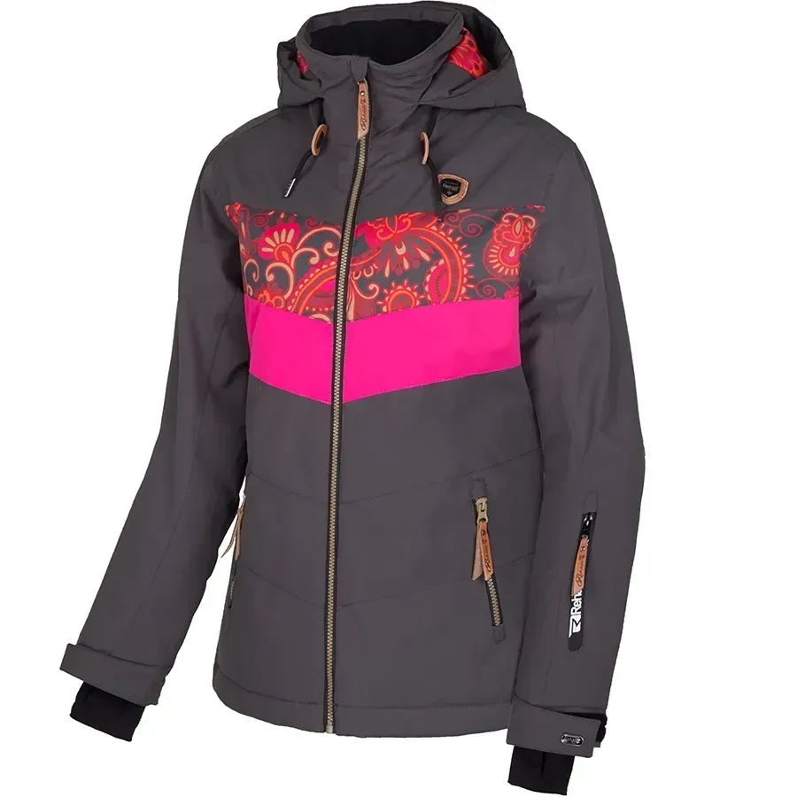 Rehall куртка Hester W 2020 flowers orange XS, фото 1