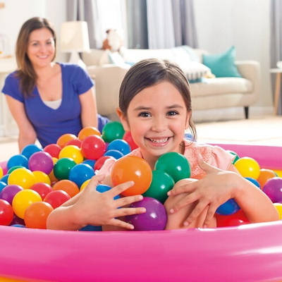 Дитячі м'ячики 6 см для ігор розвитку координації навчання кольорів Кульки для сухого басейну для намету 600 шт