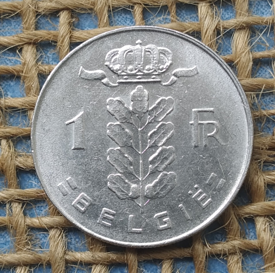1 франк 1970 року. Бельгiя