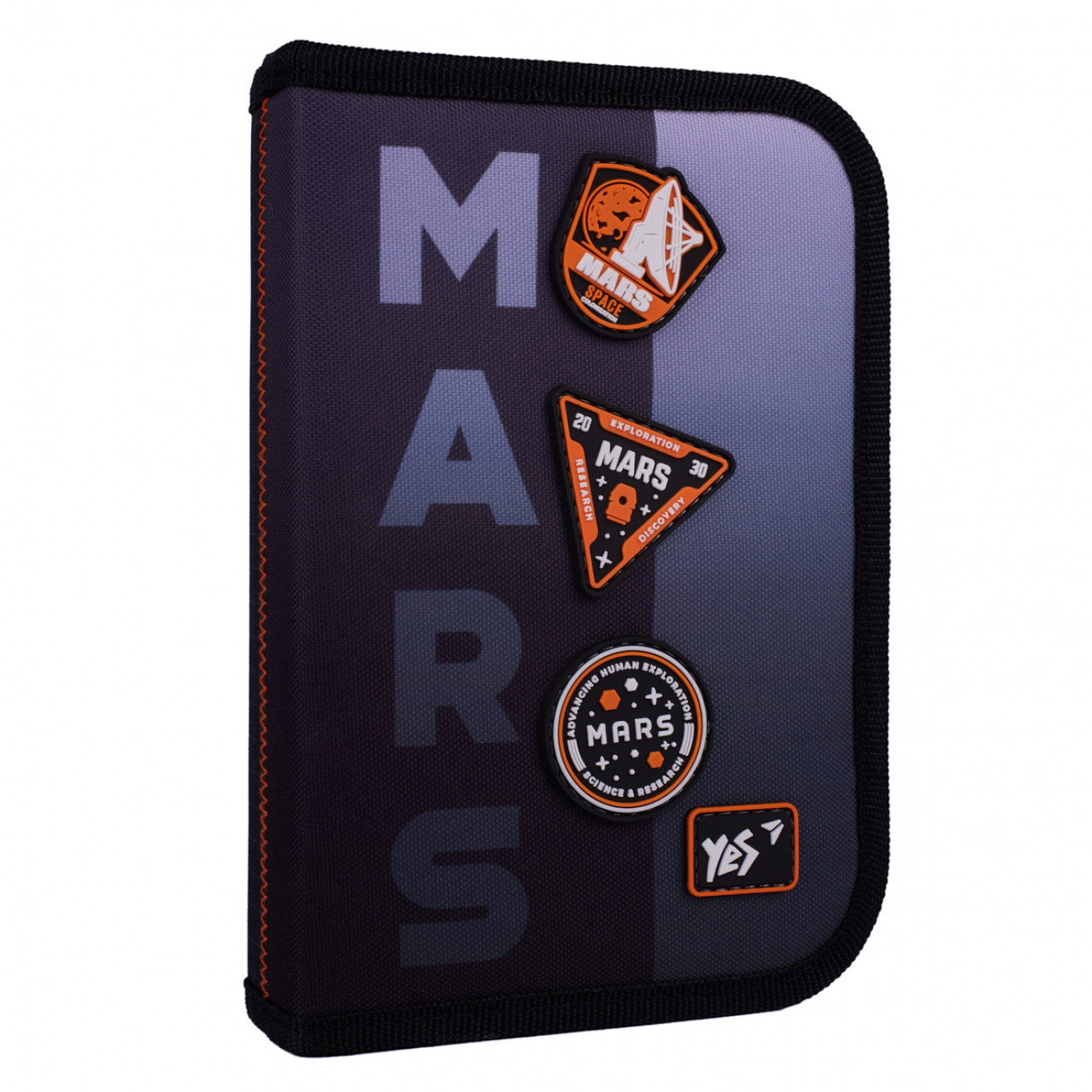 Пенал твердий YES одинарний з двома клапанми HP-04 Mars