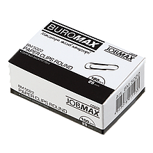 Скріпки 25мм. 100шт. BuroMax BM.5022