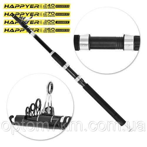 Спінінг телескоп складане кільце 2.7м 100-250г, фото 1
