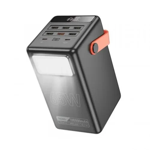 Повербанк Hoco DB03 Max Centurion 65W fully compatible PB/Lamp/100 000mAh Black - фото 1 - id-p2614201140