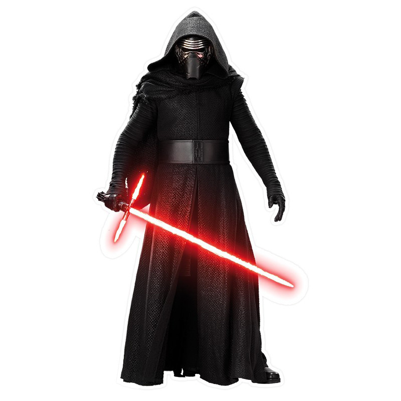 Наклейки інтер'єрні STAR WARS Kylo Ren (Кайло Рен) 100x70 см, фото 1