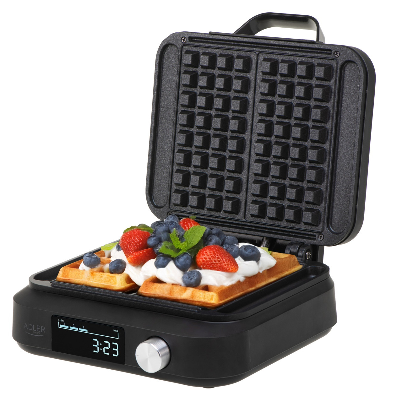 Вафельниця для Бельгійських вафель Adler AD 3087 1500-2200W