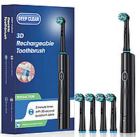 Електрична зубна щітка з обертовою головкою