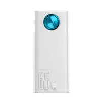 Повербанк Baseus Amblight Digital Display Quick Charge 30000mAh 65W Overseas Edit White PPLG000102