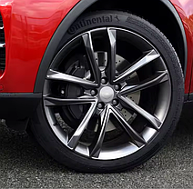 Ковпачки (заглушки) в литі диски OPEL (Опель), 58 мм Сріблясті, фото 5