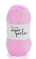 Пряжа Super perle Yarnart-20 рожевий