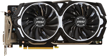 Відеокарта GeForce GTX 1060 3GB MSI Armor OCV1 (GTX 1060 ARMOR 3G OCV1) Б/В, фото 3