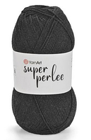Пряжа Super perle Yarnart-241 графіт
