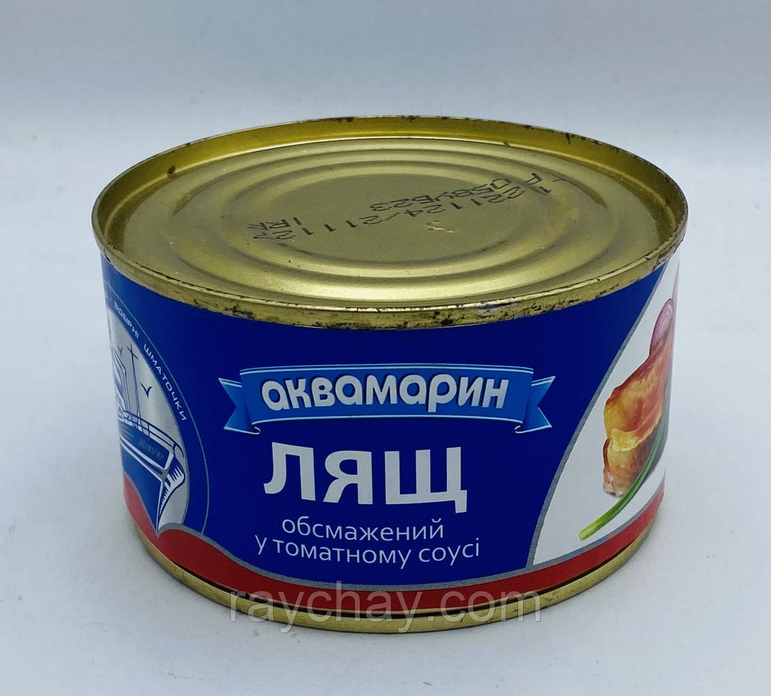 Аквамарин , Лящ , обсмажений у томатному соусі 230грам., фото 1
