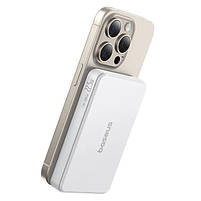 Зовнішній акумулятор Baseus Airpow Ⅱ Qi2 Magnetic Power Bank 10000mAh 22.5W Moon White, фото 3