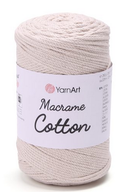 Пряжа Macrame Cotton-753 беж, фото 1