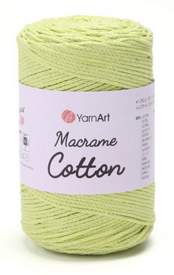 Пряжа Macrame Cotton-755 салат, фото 1