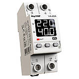 Реле напруги - 40А з контролем струму – VA-40A M2W DigiTOP, фото 4