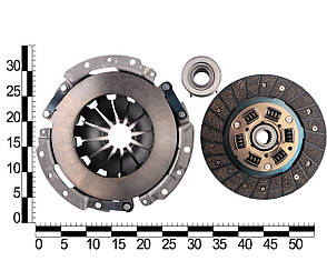Комплект зчеплення ВАЗ 2121 (диск натискний (без павука), ведений, підшипник), фото 2