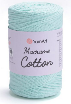 Пряжа Macrame Cotton-775 м'ята, фото 1