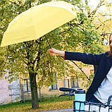 Міні парасолька капсула Механічна кишенькова парасолька компактна складана у футлярі, фото 8