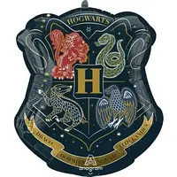 Фольгована кулька велика фігура Герб Хогвартса 53х55см Anagram