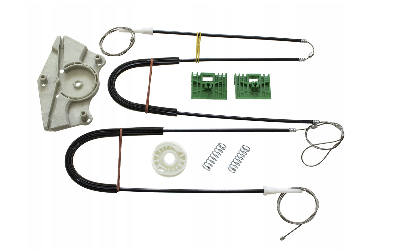 Ремонтний комплект (ремкомплект) склопідйомника лівого переднього Audi A4 B6 B7 Seat Exeo, фото 1