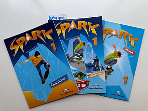 Комплект Spark 1 Student's Book + WorkBook + Grammar