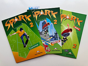 Комплект Spark 2 Student's Book + WorkBook + Grammar