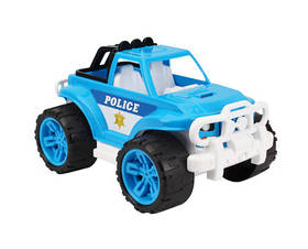 Машина "Позашляховик Поліція", в сітці 33*22*20см, ТМ Технок, Україна (6шт)