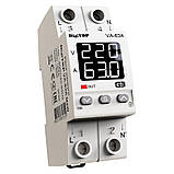 Реле напруги - 63А з контролем струму – VA-63A M2W DigiTOP, фото 3