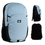 Рюкзак GoPack Education Teens 185L-4 блакитний, фото 4