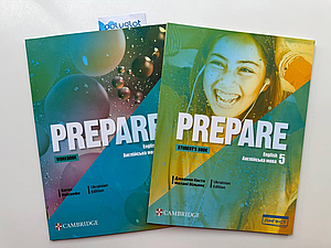 Комплект Prepare for Ukraine НУШ 5 Student's Book + WorkBook м'яка обкладинка (оригінал)