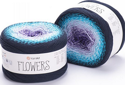 Пряжа Flowers Yarnart-254
