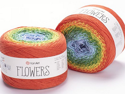 Пряжа Flowers Yarnart-255