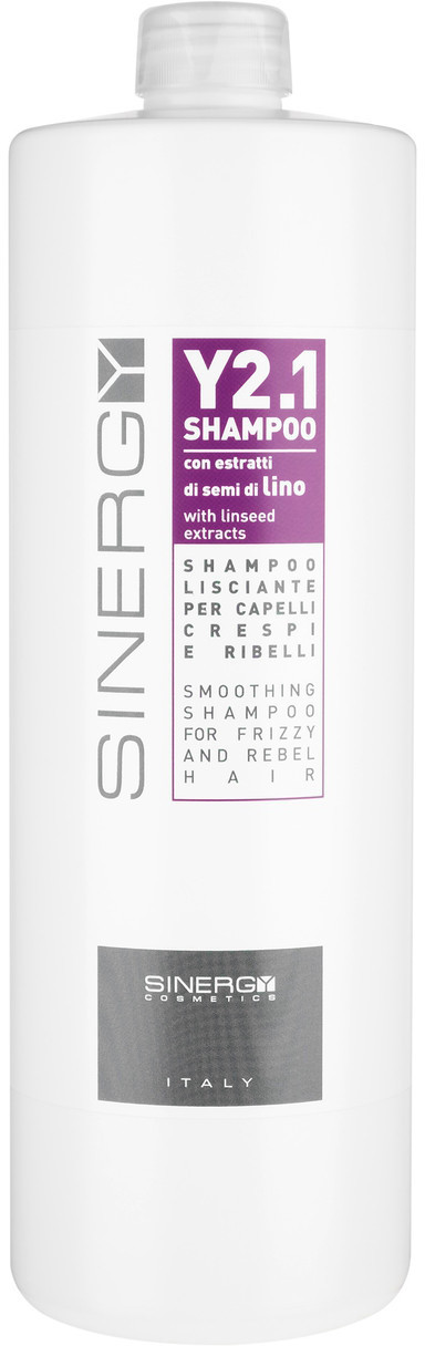 Шампунь для розгладження неслухняного волосся Sinergy Y2.1 Smoothing Shampoo, 1000 мл (8033745721116)