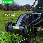 Газонокосарка електрична Wuber 1200 Вт 30 л (Польща), фото 8
