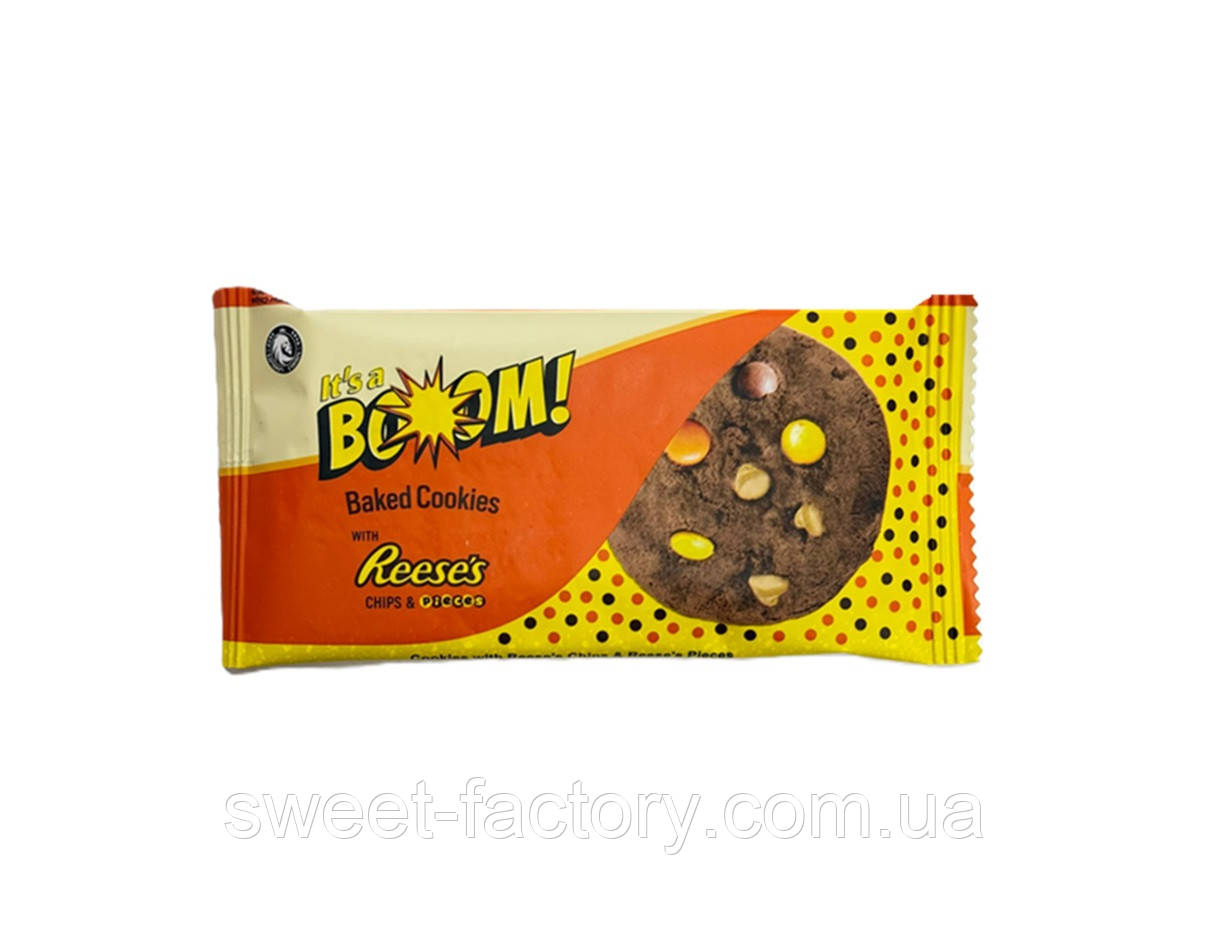 Печиво It's a Boom Baked Cookies & Reese's Chips & Pieces 25g, фото 1