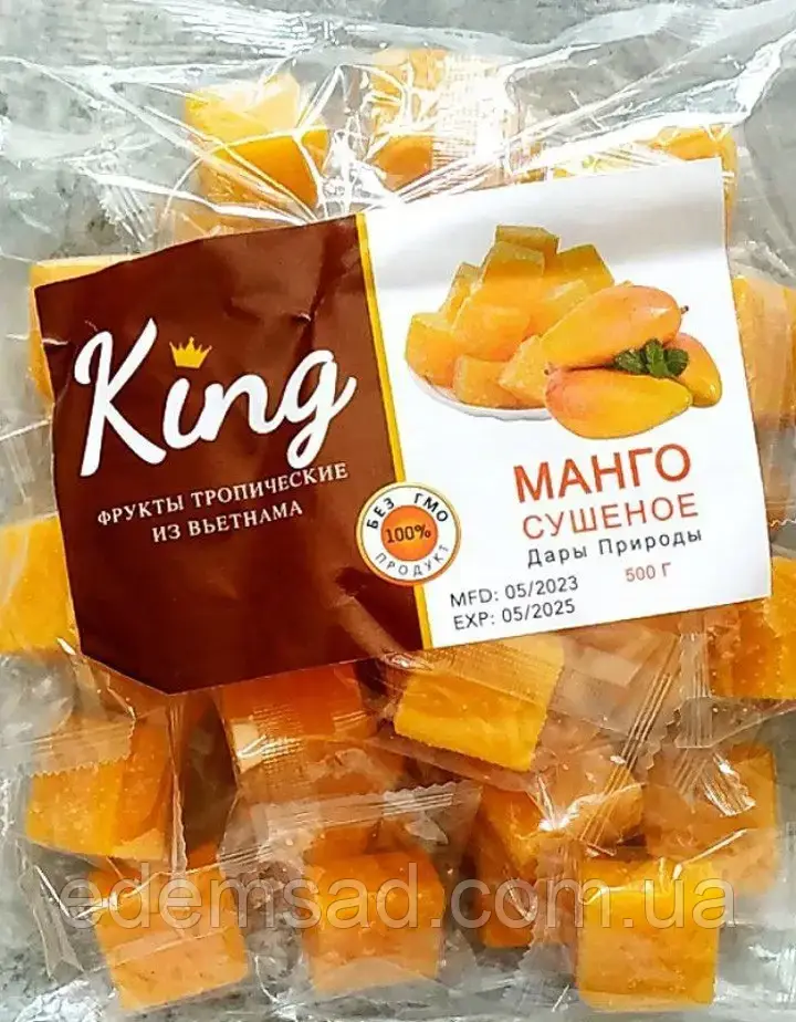 Мармелад із манго King 500 г, без барвників