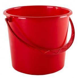 Відро кругле  8л червоне (15шт)