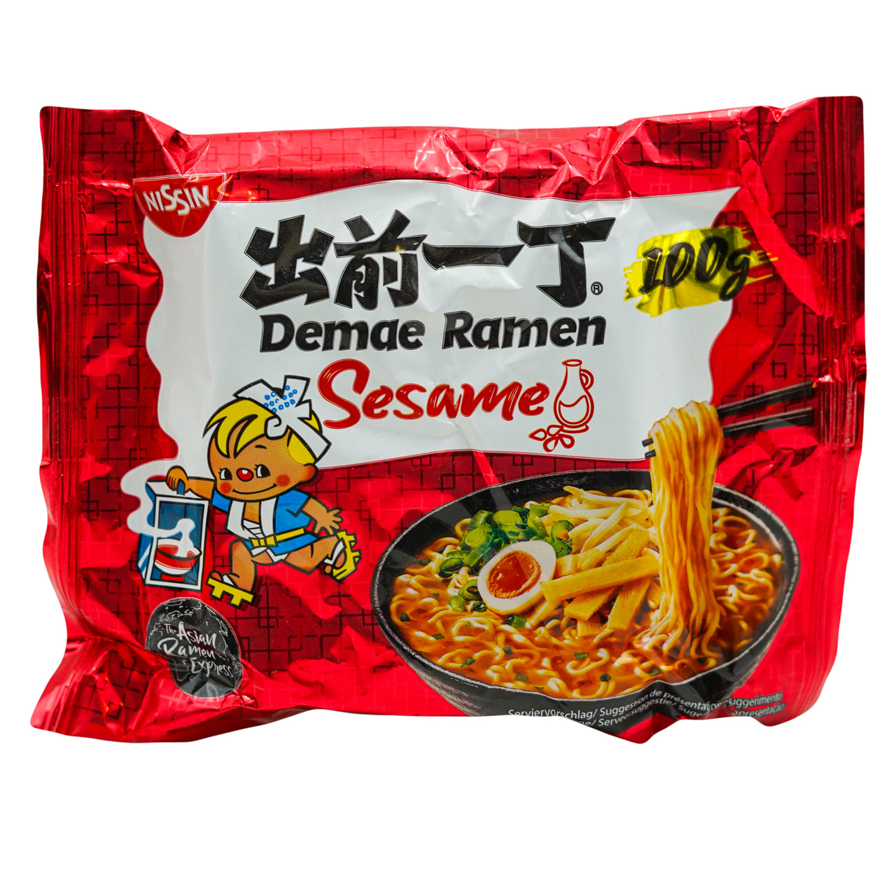 Локшина швидкого приготування Damae Sesame NISSIN 100 г, фото 1