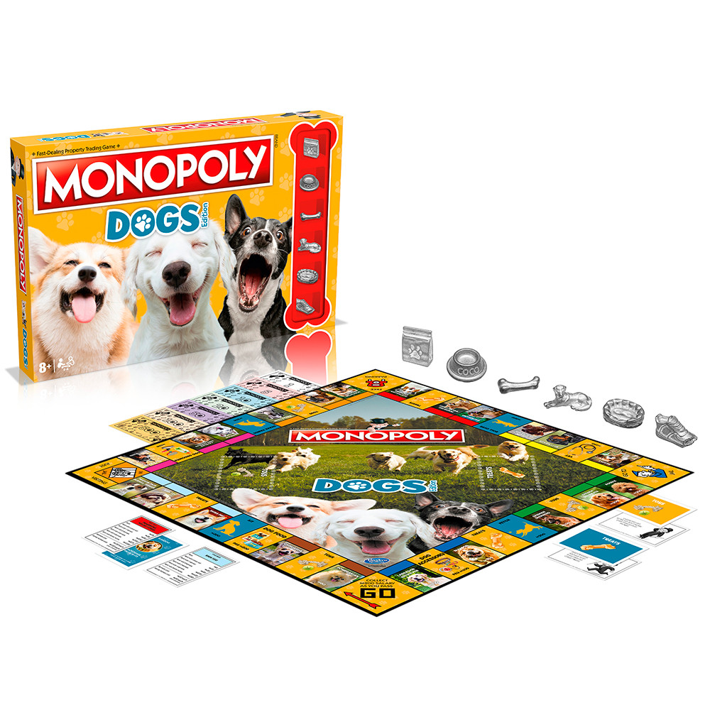 Настільна гра MONOPOLY Winning Moves Dogs