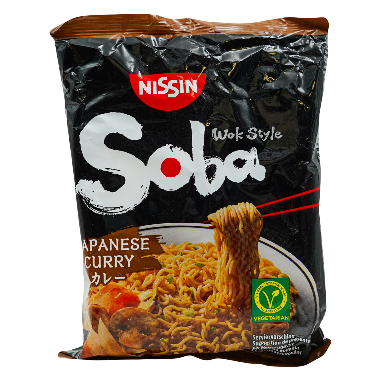 Локшина швидкого приготування соба Japanese Curry NISSIN 111 г