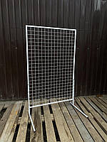 Торгова сітка стійка на ніжках 80/120 см профіль 15х15 мм (від виробника оптом та в роздріб)