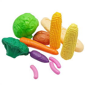 Дитячий набір продуктів Colorplast 1-128, 12 елементів, Toyman
