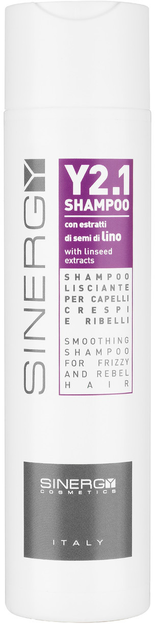 Шампунь для гладкості неслухняного волосся Y2.1 Sinergy, 250 мл (8033745721109)