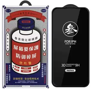 Захисне скло iPhone 13 Pro Max/14+ (6.7) black frame GL-27 Remax, фото 1
