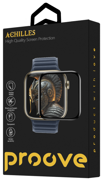 Захисне скло Apple Watch Series 10 46 mm black Achilles