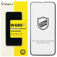 Захисне скло iPhone 14 Pro (6.1) black frame iPaky