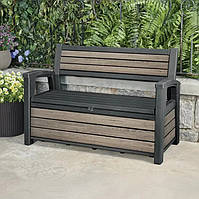 Лавка-скриня для зберігання Keter Deco Bench 227L  горіх