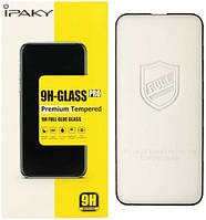 Захисне скло iPhone 13/13 Pro/14 (6.1) black frame iPaky