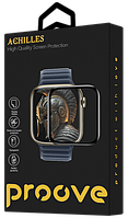 Захисне скло Apple Watch Series 7/8/9 black 41mm Achilles